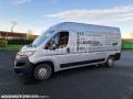 Fourgon avec parois et toit rigide Citroën Jumper