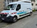 Fourgon avec parois et toit rigide Renault Master