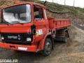 Benne basculante de chantier et de TP Berliet 130