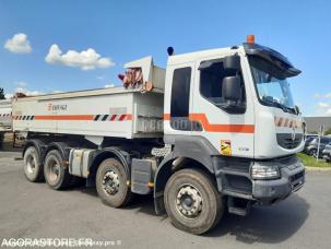 Benne basculante de chantier et de TP Renault Kerax