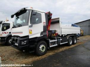 Benne basculante de chantier et de TP Renault c380