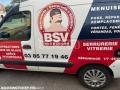 Fourgon avec parois et toit rigide Renault Kangoo