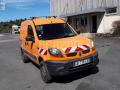 Fourgon avec parois et toit rigide Renault Kangoo