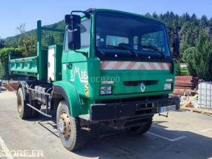 Benne basculante de chantier et de TP Renault M210