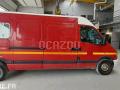 Fourgon avec parois et toit rigide Renault Master