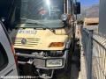 Fourgon avec parois et toit rigide Mercedes Unimog