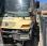 Fourgon avec parois et toit rigide Mercedes Unimog