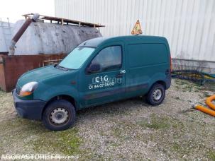 Fourgon avec parois et toit rigide Renault Kangoo