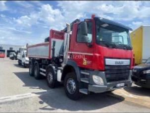Benne basculante de chantier et de TP DAF
