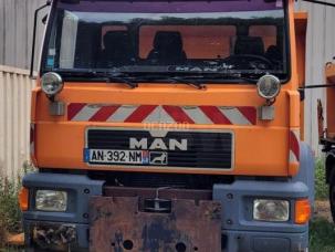 Benne basculante de chantier et de TP MAN 14.224