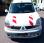Fourgon avec parois et toit rigide Renault Kangoo