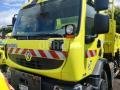 Benne basculante de chantier et de TP Renault Premium