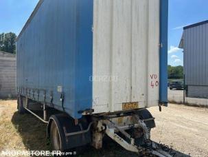 Carrosserie à parois latérales souples coulissantes (PLSC) Actm