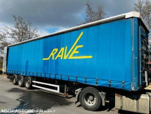 Fourgon bâché avec parois rigides Fruehauf TX38