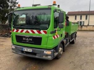 Benne basculante de chantier et de TP MAN TGL