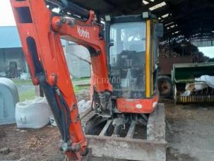 Mini-pelle Kubota U35a