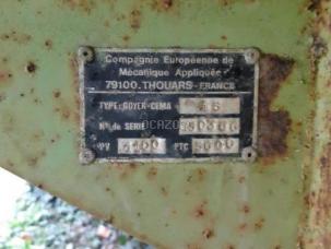 Plateau fourrager nc 45