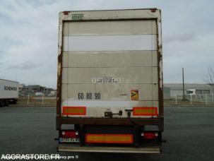 Fourgon avec parois et toit rigide Lecitrailer FOURGON