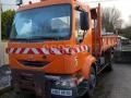 Benne basculante de chantier et de TP Renault Midlum