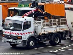 Benne basculante de chantier et de TP Mercedes 1218