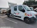 Benne basculante de chantier et de TP Renault Master