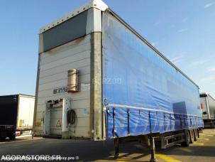 Carrosserie à parois latérales souples coulissantes (PLSC) Schmitz Cargobull Méga 2014