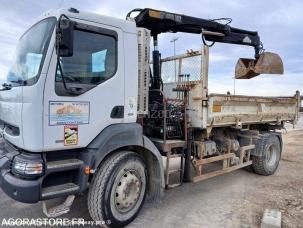 Benne basculante de chantier et de TP Renault Kerax