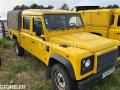 Fourgon bâché avec parois rigides Land Rover DEFENDER