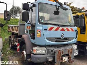 Benne basculante de chantier et de TP Renault Midlum