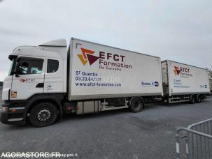 Fourgon avec parois et toit rigide Scania G