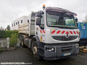 Benne basculante de chantier et de TP Renault Premium