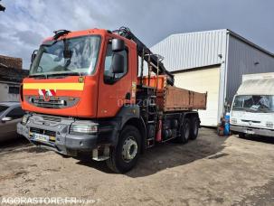 Benne basculante de chantier et de TP Renault Kerax