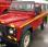Fourgon avec parois et toit rigide Land Rover DEFENDER