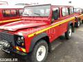 Fourgon avec parois et toit rigide Land Rover DEFENDER