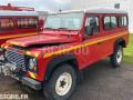 Fourgon avec parois et toit rigide Land Rover DEFENDER