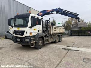 Benne basculante de chantier et de TP MAN 26.420