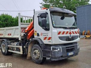 Benne basculante de chantier et de TP Renault Premium