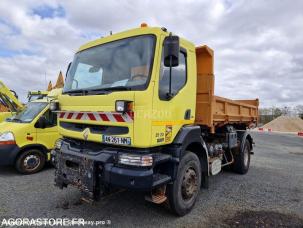 Benne basculante de chantier et de TP Renault Kerax