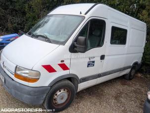 Fourgon avec parois et toit rigide Renault Master