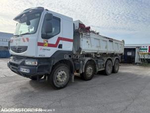 Benne basculante de chantier et de TP Renault Kerax