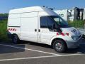 Fourgon avec parois et toit rigide Ford Transit
