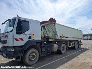 Benne basculante de chantier et de TP Renault Kerax