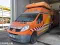 Fourgon avec parois et toit rigide Renault Trafic
