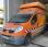 Fourgon avec parois et toit rigide Renault Trafic