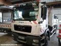 Benne basculante de chantier et de TP MAN 15.250