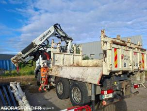 Benne basculante de chantier et de TP Renault Kerax