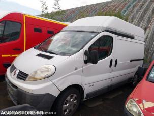 Fourgon avec parois et toit rigide Renault Trafic