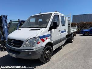 Benne basculante de chantier et de TP Mercedes SPRINTER 313 CDI 129 CH