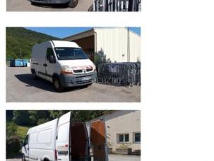 Fourgon avec parois et toit rigide Renault Master