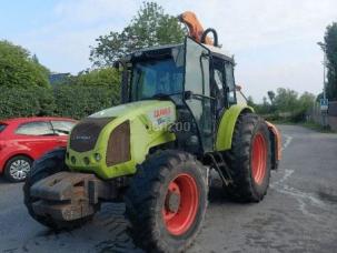 Tracteur agricole nc AXOS 330 + ROUSSEAU KASTOR 550